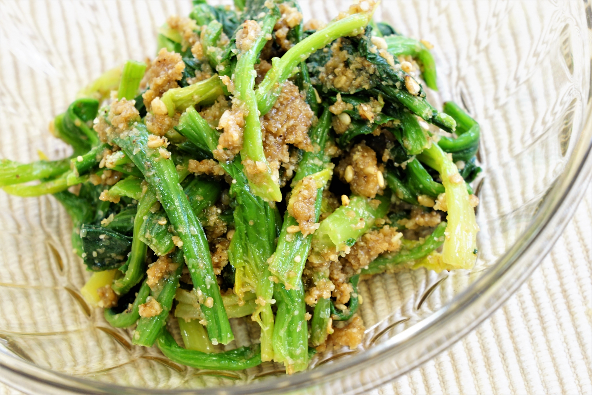 ヒシとほうれん草のディップのレシピ