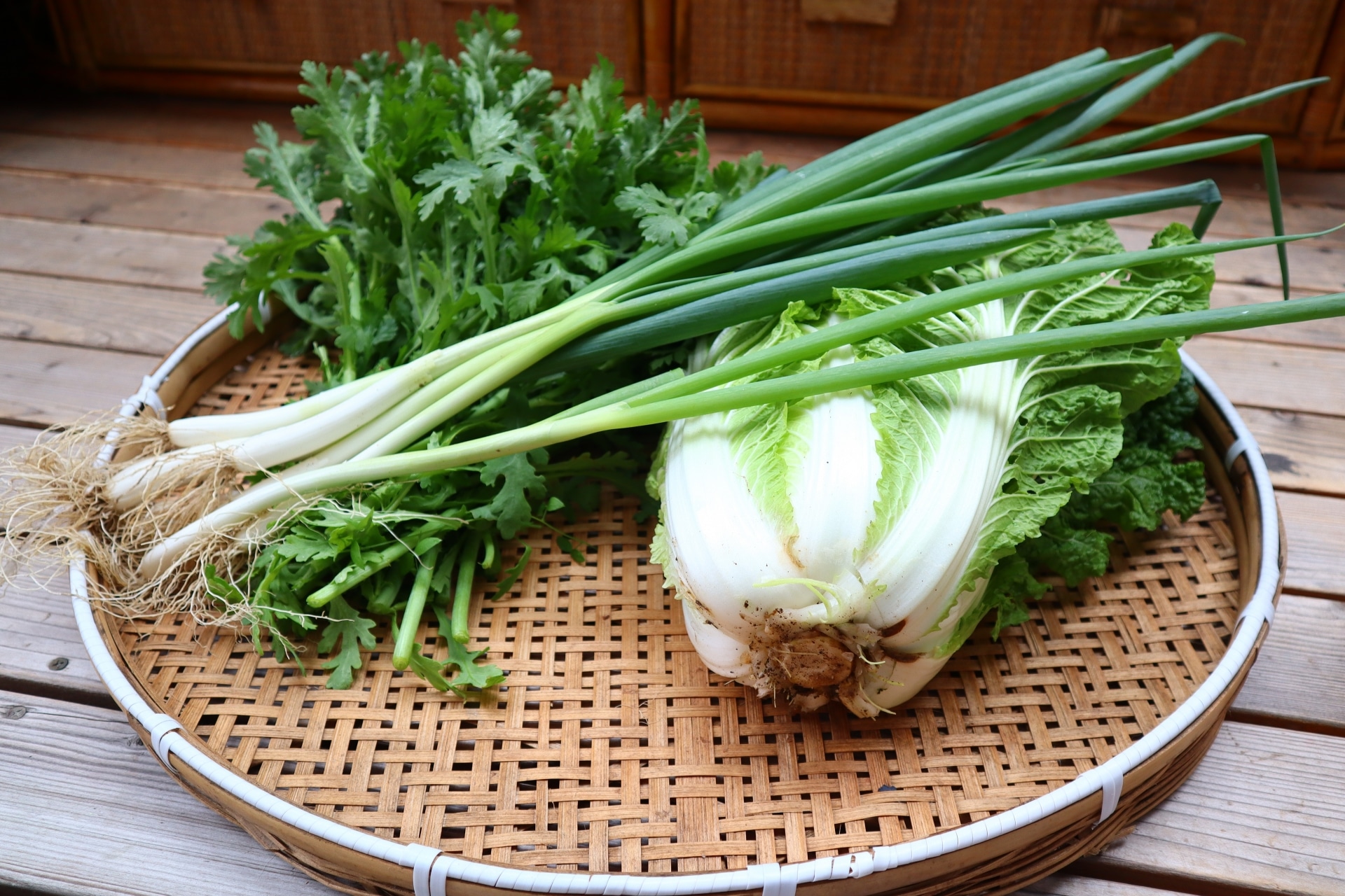 冬に美味しい白菜と春菊の薬膳効果！！